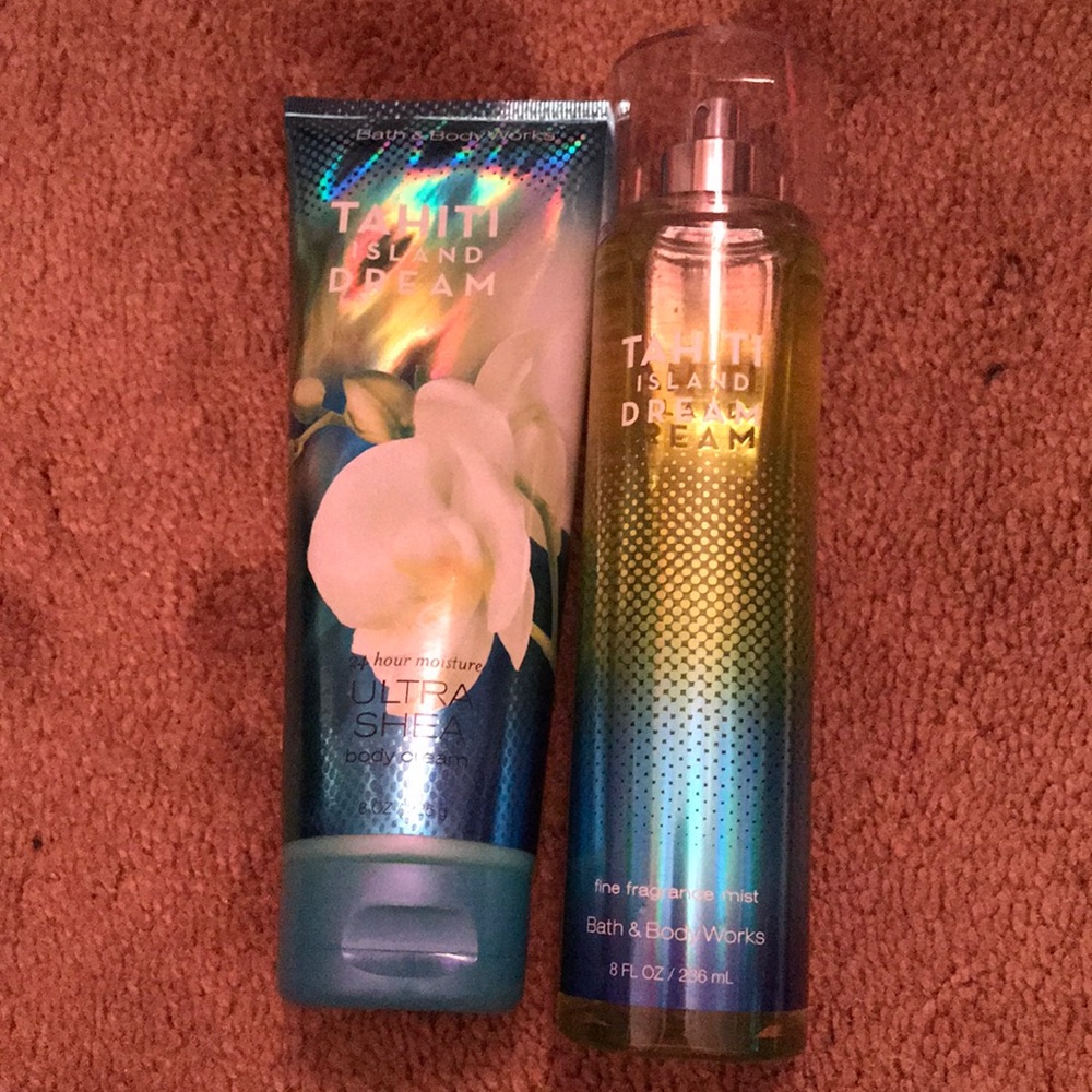 Bath and body works Tahiti Island dream bundle